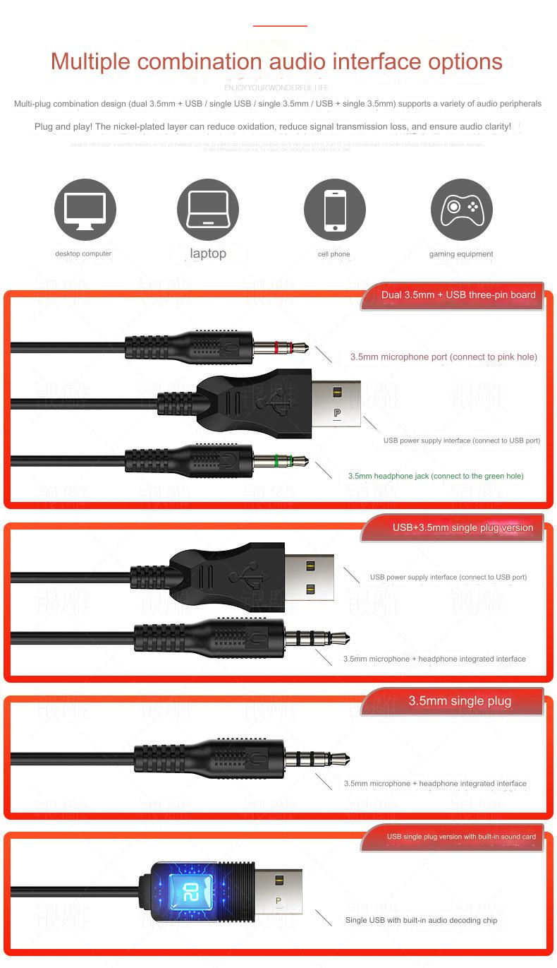 RGB Wired Gaming Headset design details - Image 2