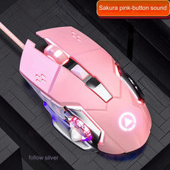 G15 Wired Gaming Mouse RGB lighting front view
