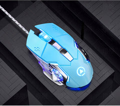 G15 gaming mouse on desk setup