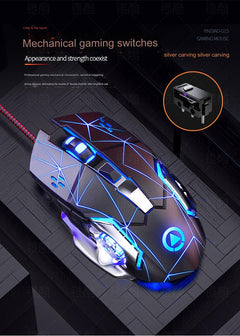 G15 gaming mouse on desk setup