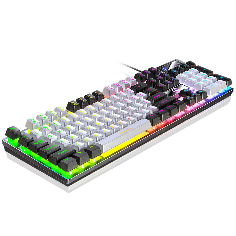 Ergonomic design of K500 gaming keyboard