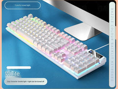 RGB Wired Gaming Keyboard side view