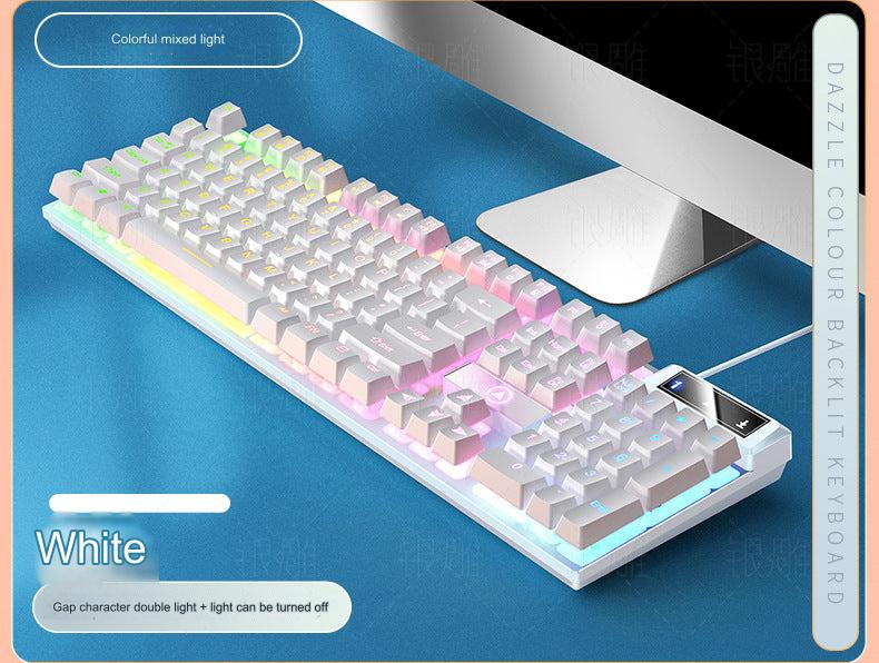 RGB Wired Gaming Keyboard side view