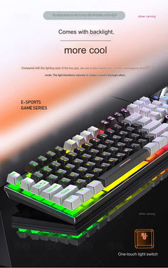 Durable ABS construction of K500 keyboard