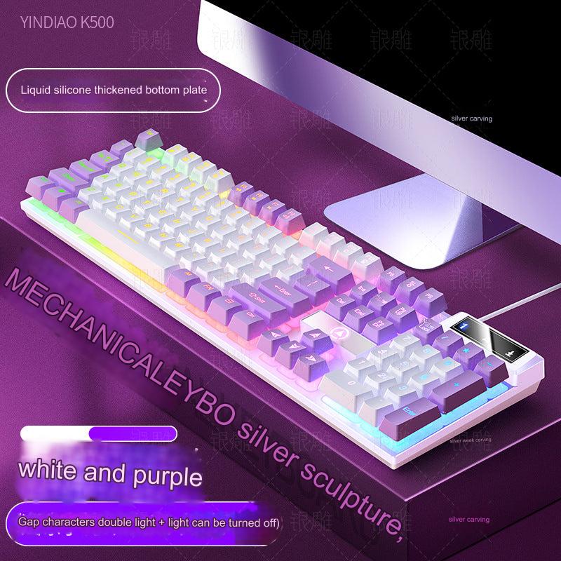 K500 RGB Wired Gaming Keyboard overview image