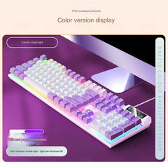 RGB Wired Gaming Keyboard side view
