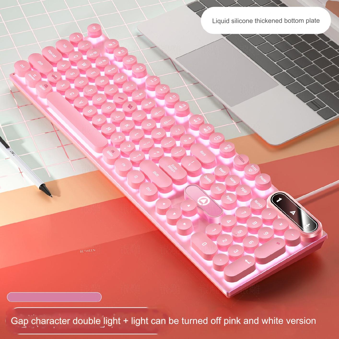 K600 RGB keyboard in gaming setup