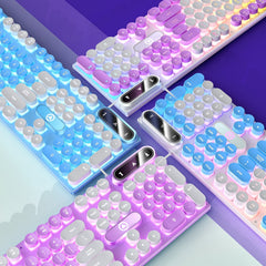 K600 RGB gaming mechanical keyboard front view