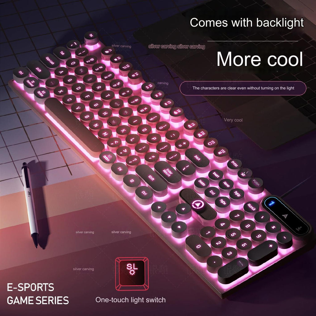 K600 mechanical keyboard keys detail