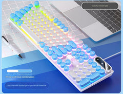 K600 RGB gaming mechanical keyboard front view