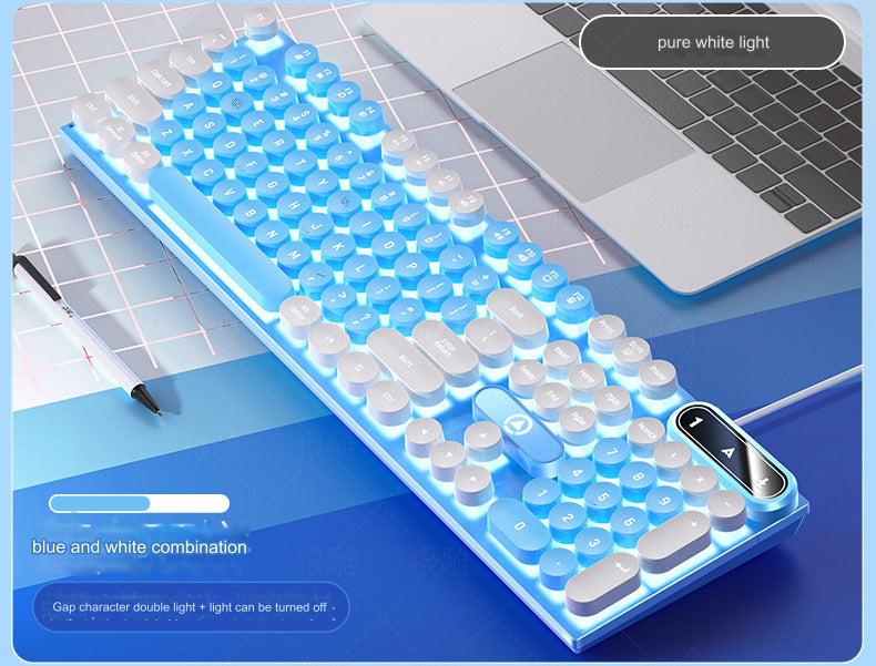 K600 waterproof gaming keyboard on a desk