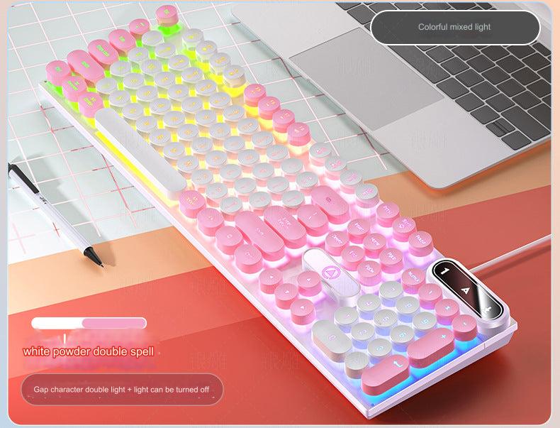 K600 waterproof gaming keyboard on a desk
