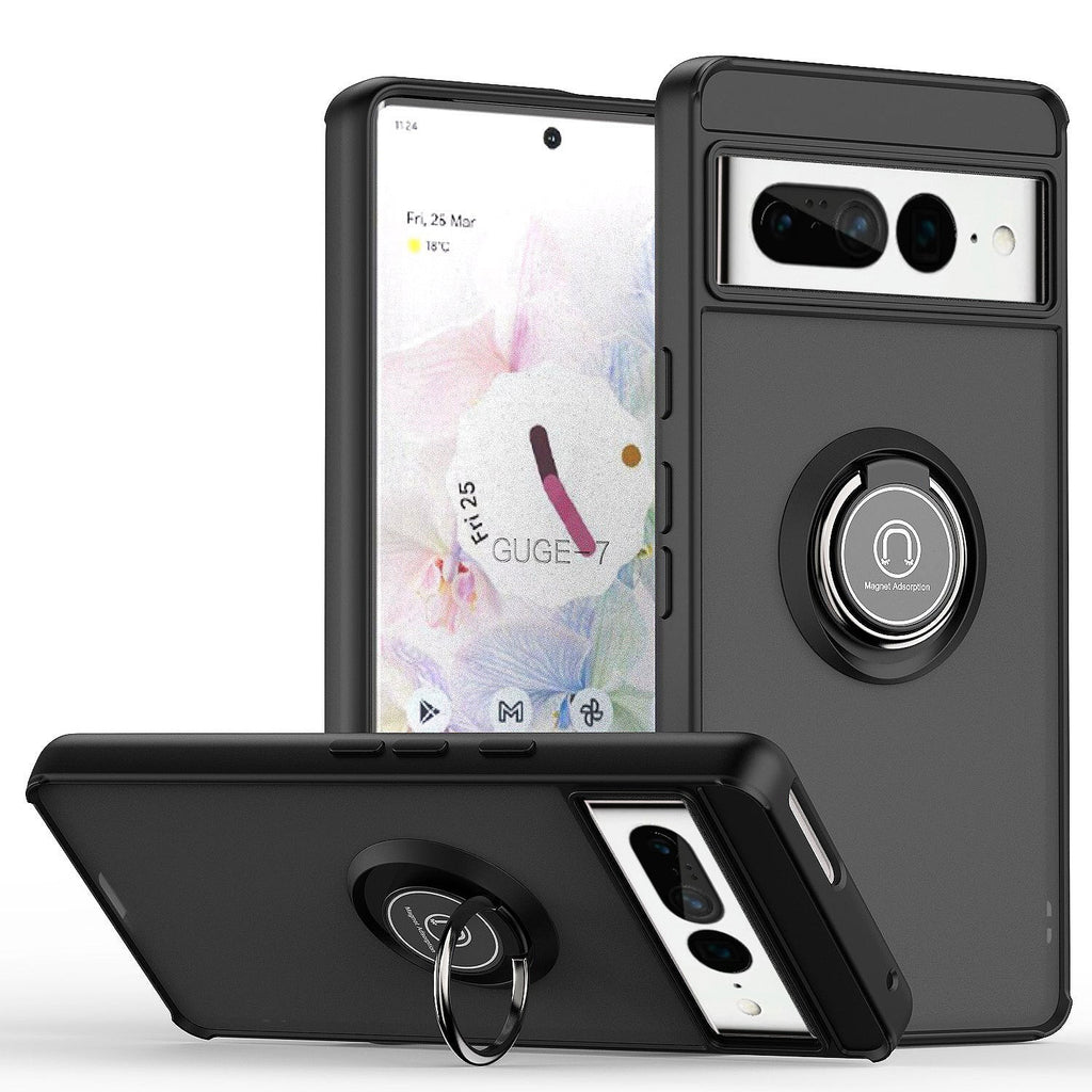 Case showcasing adjustable ring stand feature