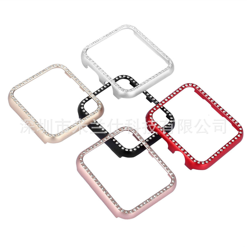 Apple Watch case in gold colour option
