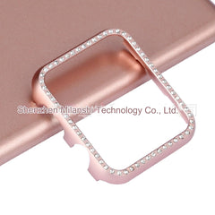 Vibrant diamond-studded design on smartwatch case