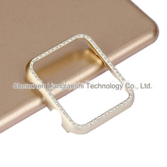 Stylish aluminium alloy diamond-studded case for Apple Watch