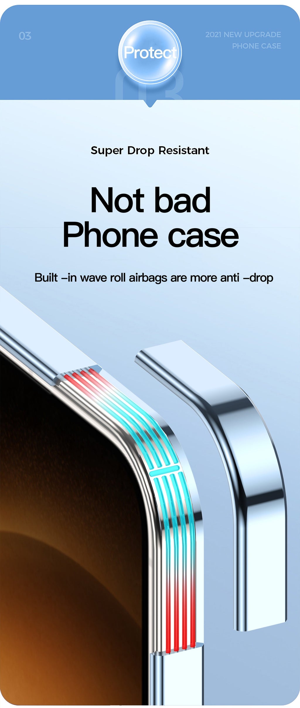 Google Pixel 7A Magnetic Charging Case in Deep Ocean Blue