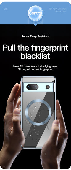 Durable TPU Case for Google Pixel 7A displayed outdoors