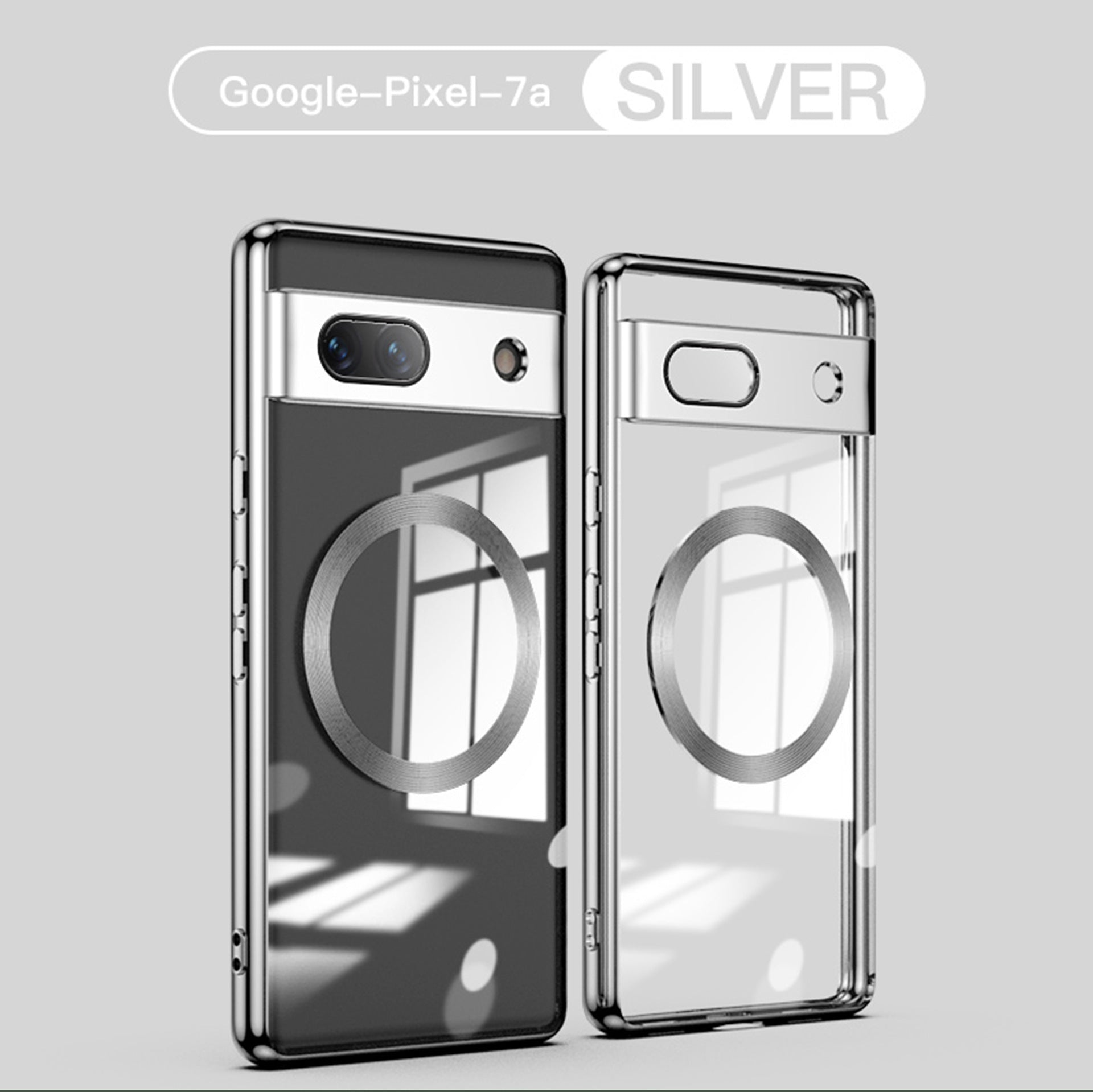 Google Pixel 7A Case in Blush Pink showcasing style