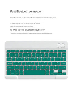 Close-up of silent scissor switch keyboard