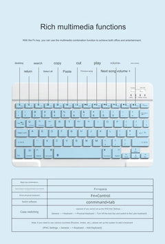 Close-up of silent scissor switch keyboard