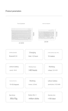 Wireless mouse paired with tablet