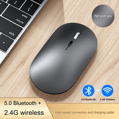 Wireless Bluetooth Mouse Q7 - Rechargeable with USB
