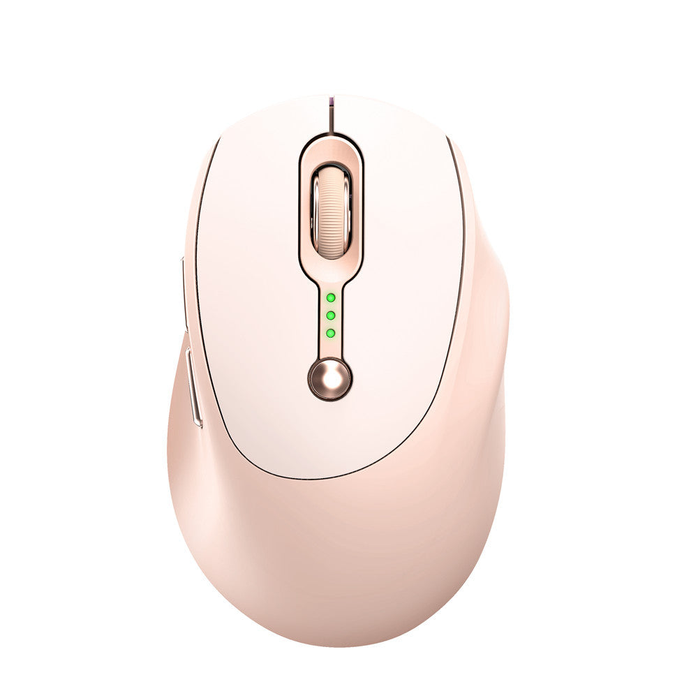 Wireless Bluetooth Mouse Q7 - Lightweight Design on Desk