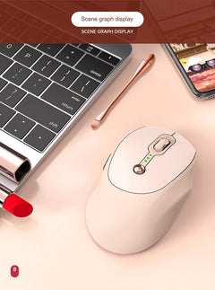 Wireless Bluetooth Mouse Q7 - Dual-Mode Connectivity