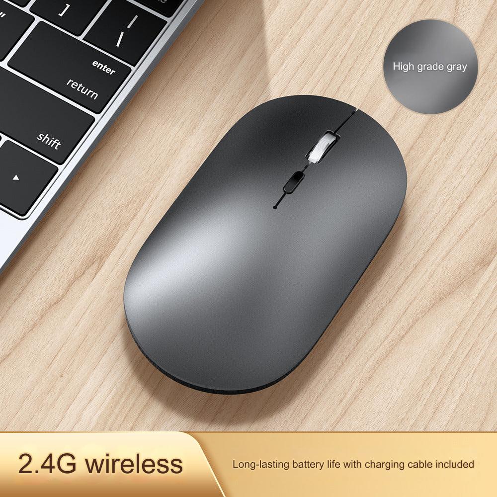 Wireless Bluetooth Mouse Q7 - Lightweight Design on Desk