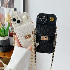 Opened crossbody case showing compartments - Image 4