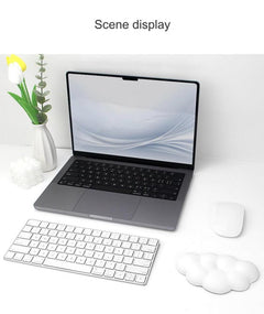 Cloud-Themed Ergonomic Keyboard Wrist Rest packaging view