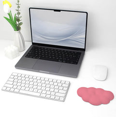 Cloud-Themed Ergonomic Keyboard Wrist Rest front view