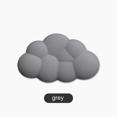 Cloud-Themed Ergonomic Keyboard Wrist Rest on desk