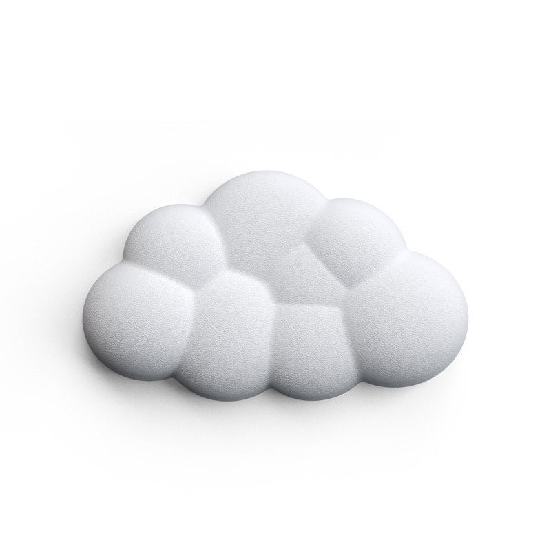 Cloud-Themed Ergonomic Keyboard Wrist Rest lifestyle shot