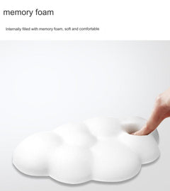 Cloud-Themed Ergonomic Keyboard Wrist Rest with clouds design