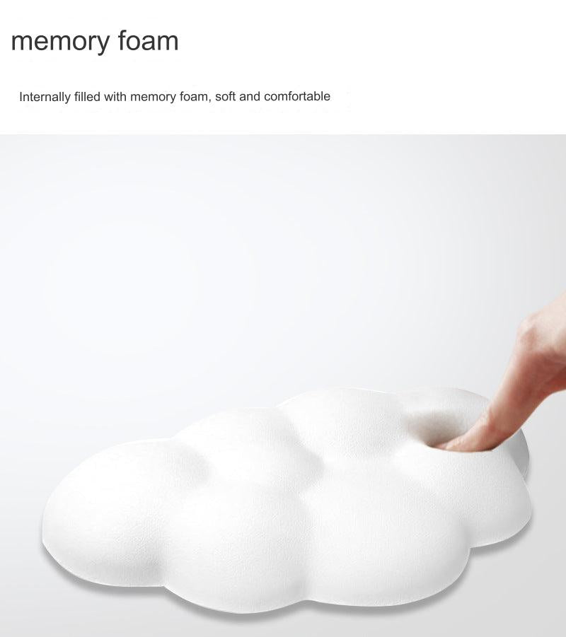 Cloud-Themed Ergonomic Keyboard Wrist Rest with clouds design
