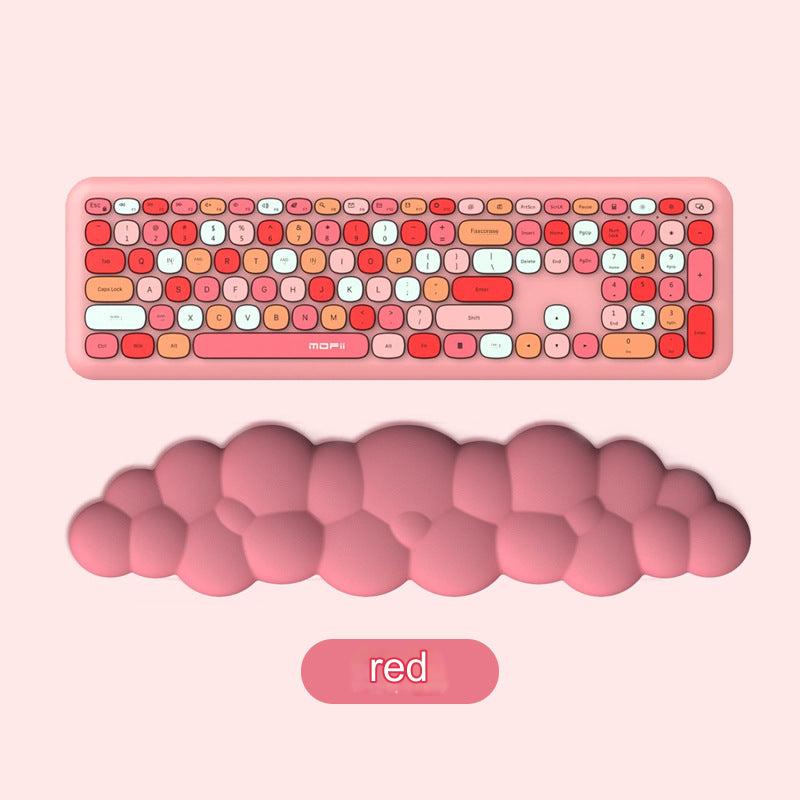 Cloud-Themed Ergonomic Keyboard Wrist Rest with custom logo