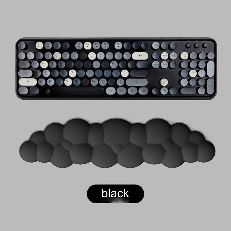 Cloud-Themed Ergonomic Keyboard Wrist Rest with clouds design