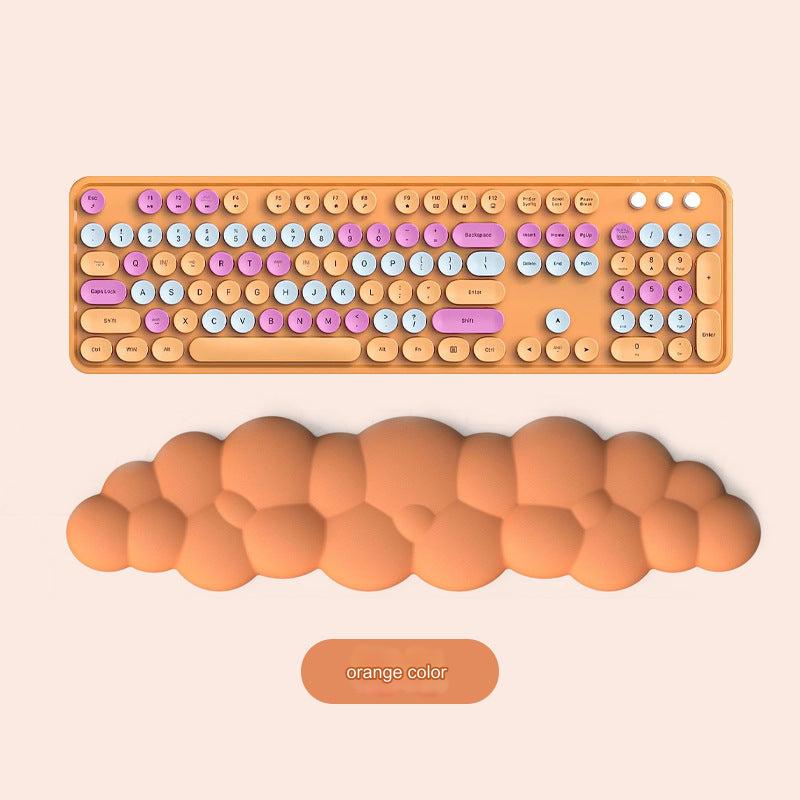 Cloud-Themed Ergonomic Keyboard Wrist Rest vibrant colour