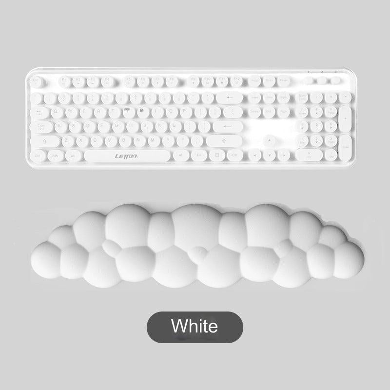 Cloud-Themed Ergonomic Keyboard Wrist Rest with custom logo