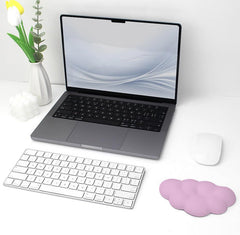 Cloud-Themed Ergonomic Keyboard Wrist Rest lifestyle shot