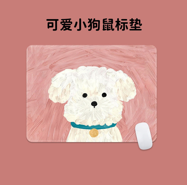 Cartoon animal mouse pad vibrant colors