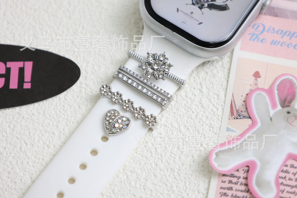 Close-up of iWatch Band with Decorative Buckle