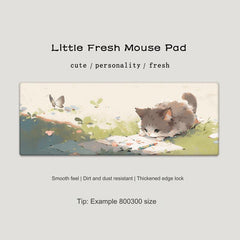 Durable non-slip desk mat for gaming