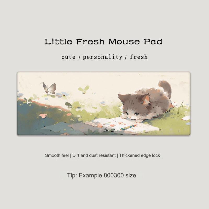 Durable non-slip desk mat for gaming