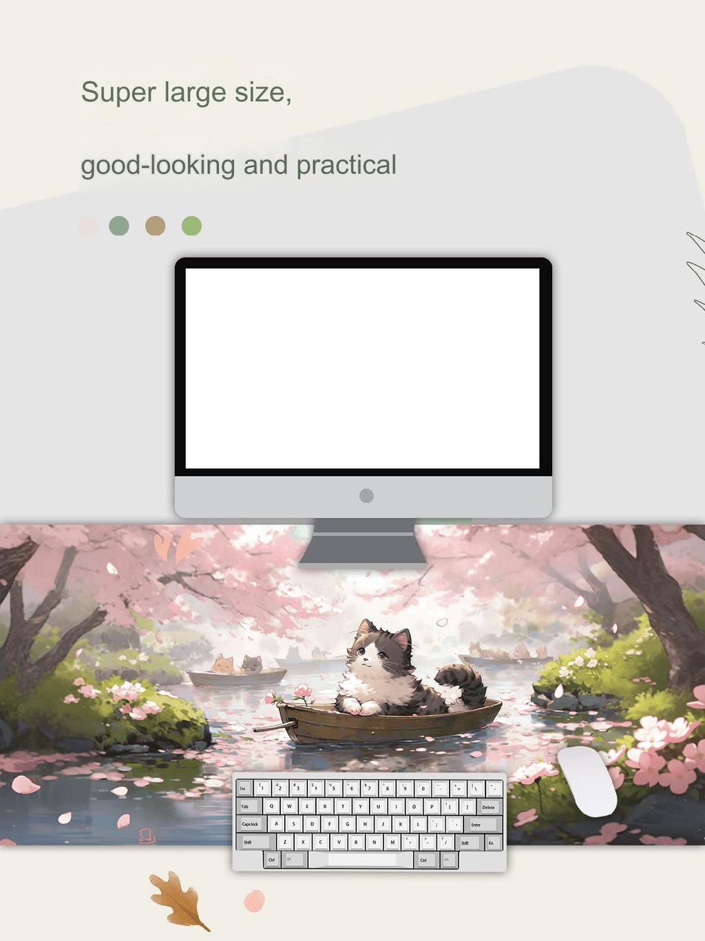 High-quality rubber mouse pad