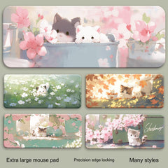 CuteCat branding on mouse pad
