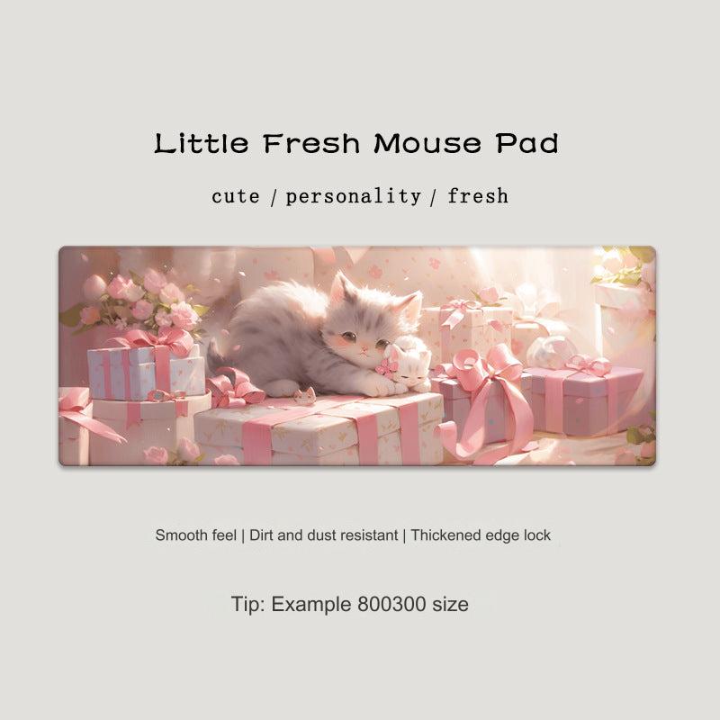 CuteCat branding on mouse pad