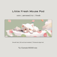Durable non-slip desk mat for gaming